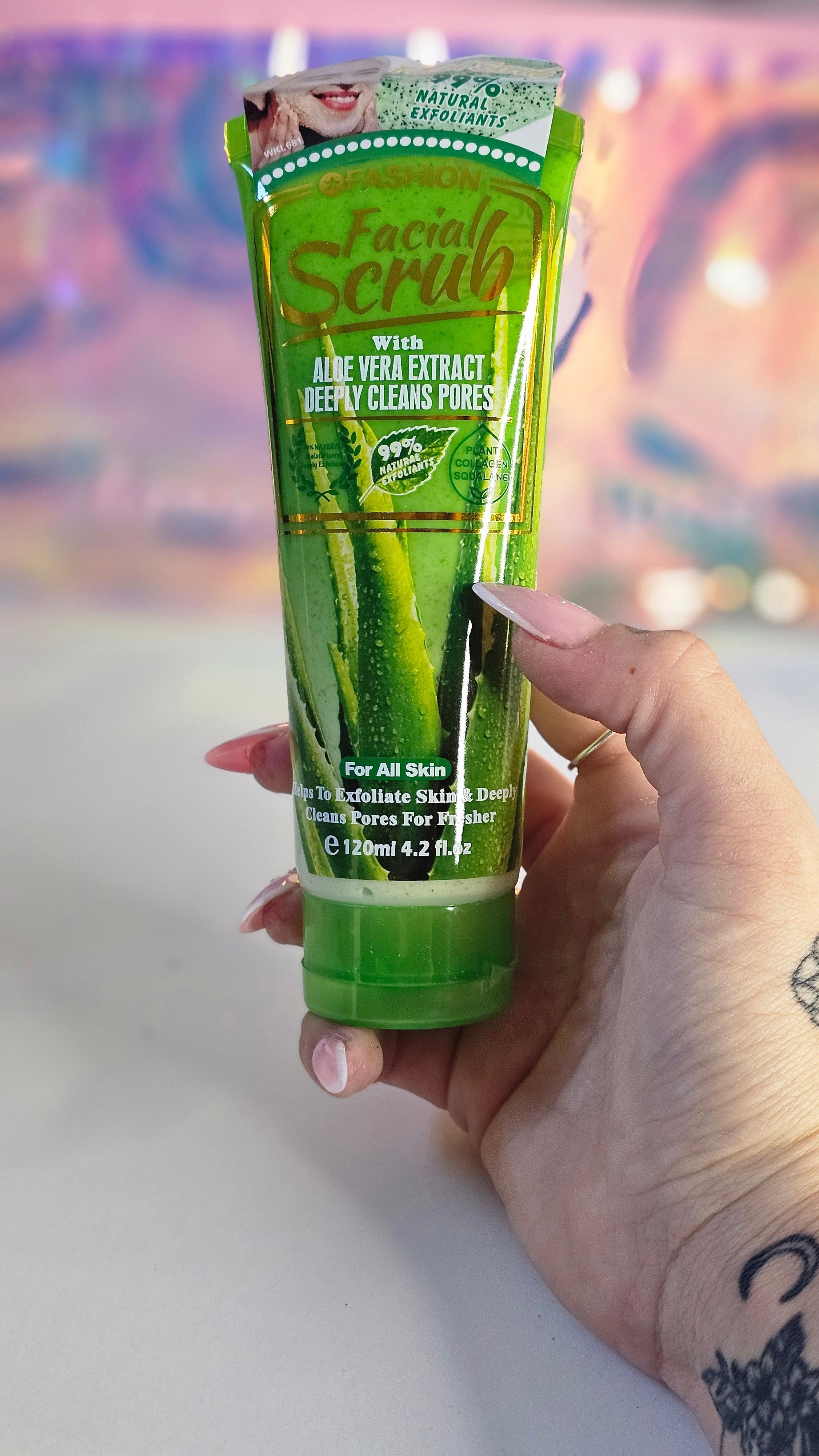 Exfoliante Aloe Vera