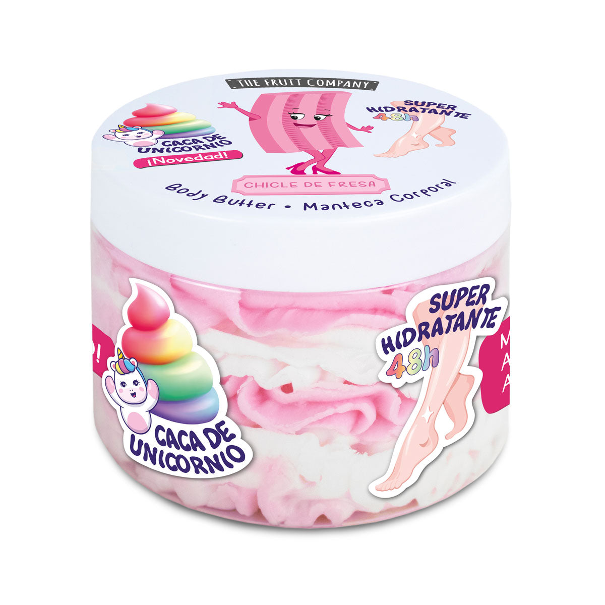 Manteca corporal chicle de fresa