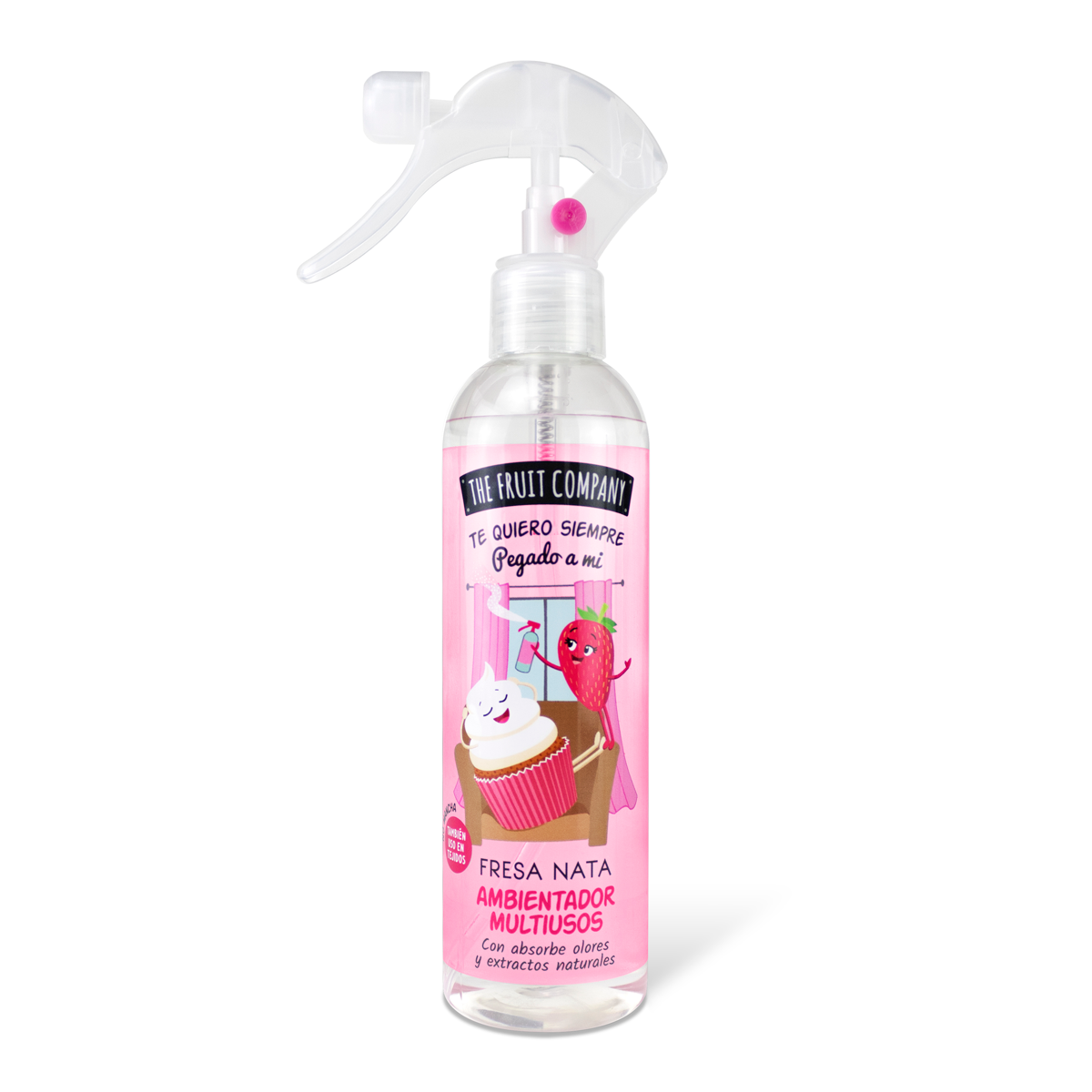 Ambientador spray fresa y nata